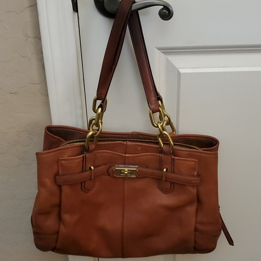 Coach Leather Handbag Chelsea Jayden shoulder bag